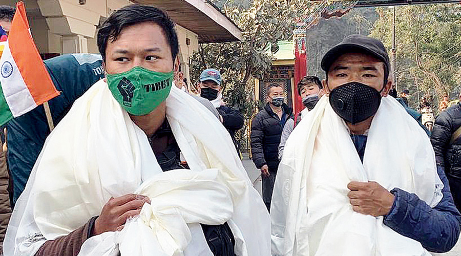 Tibetan youths walk 2,000km to spread awareness of Chinese activities against India