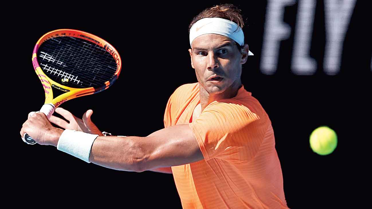 „Australian Open“: Rafaelis Nadalis meta sunkią traumą nugalėdamas Lasloe Djerre