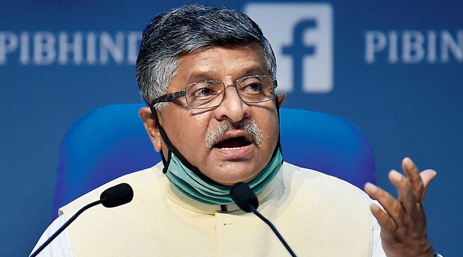 Social media firms must stick to Indian laws: Ravi Shankar Prasad - Telegraph India