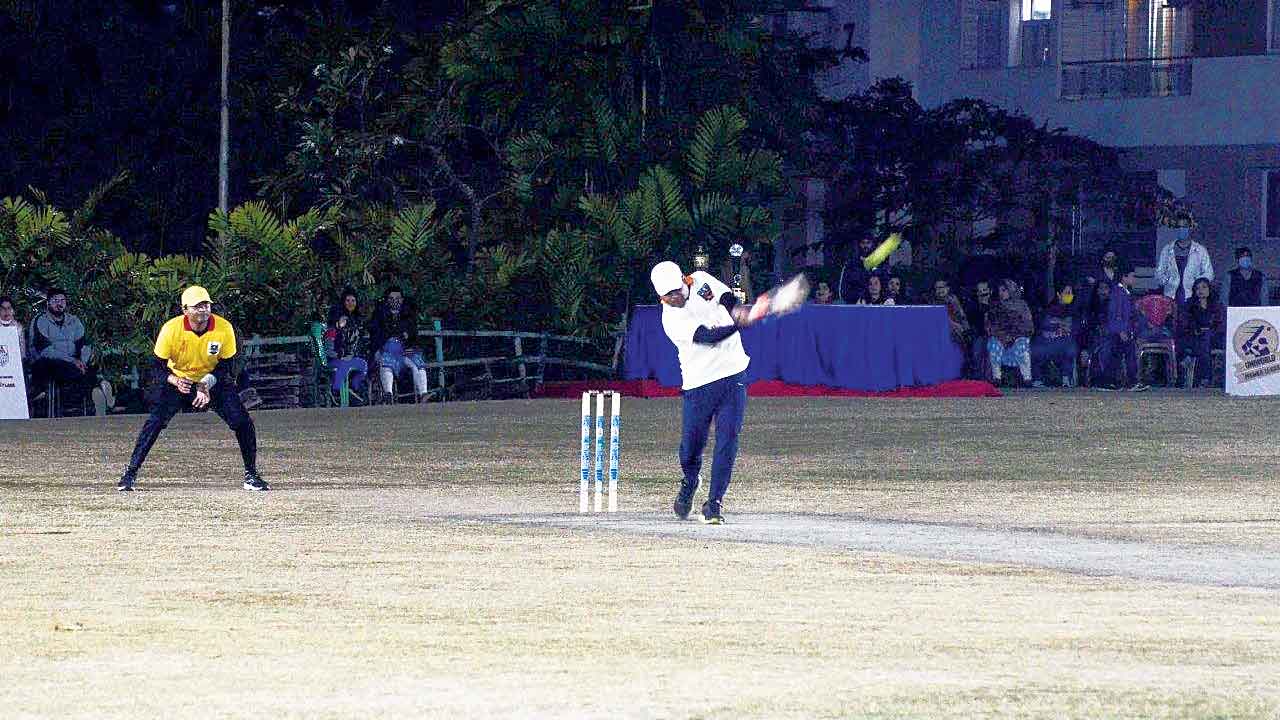 Sidhartha Agarwal in action.
