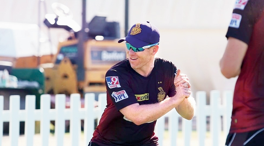 Captain Eoin Morgan.