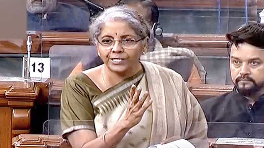 Finance minister introduces Insurance Amendment Bill 2021 in Rajya Sabha