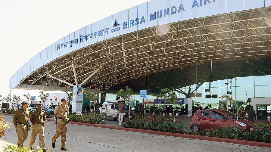 birsa-munda-airport - Ranchi airport to install latest in-line baggage  screening for passengers - Telegraph India