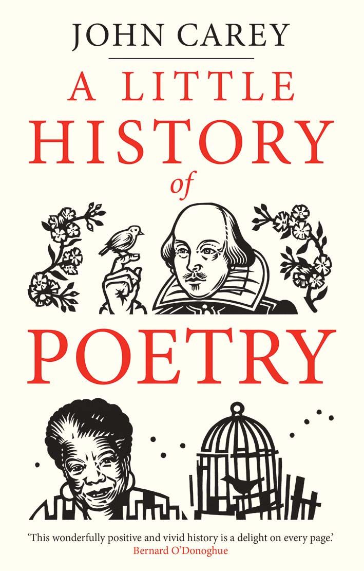A Little History of Poetry Author name by John Carey, Yale, $25
