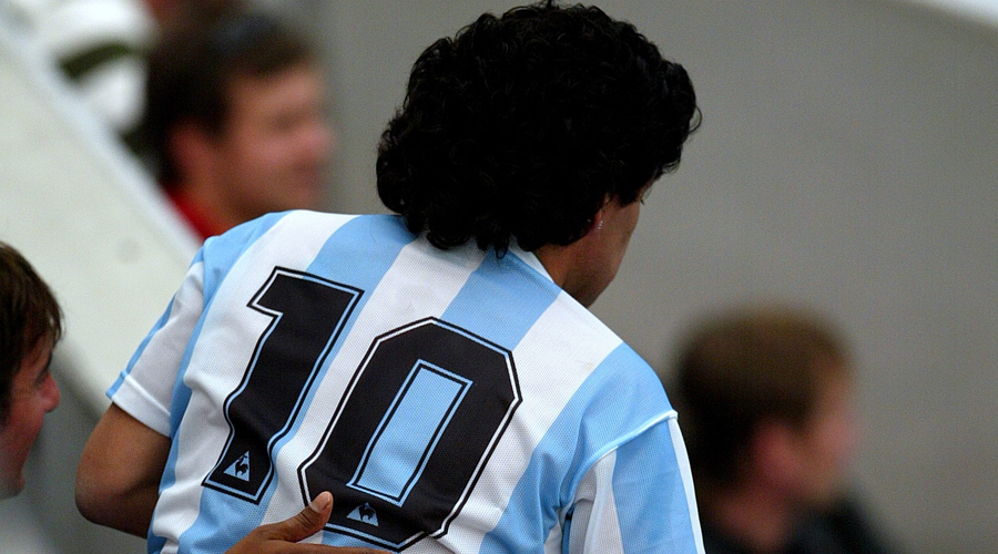 Diego Maradona's 1986 World Cup final shirt returned to Argentina