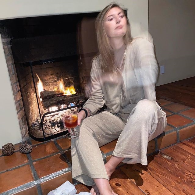 Maria Sharapova shared a picture of her on Instagram