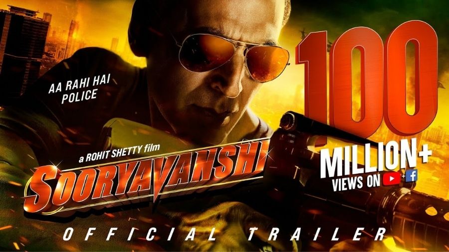 Poster of Akshay Kumar's Sooryavanshi