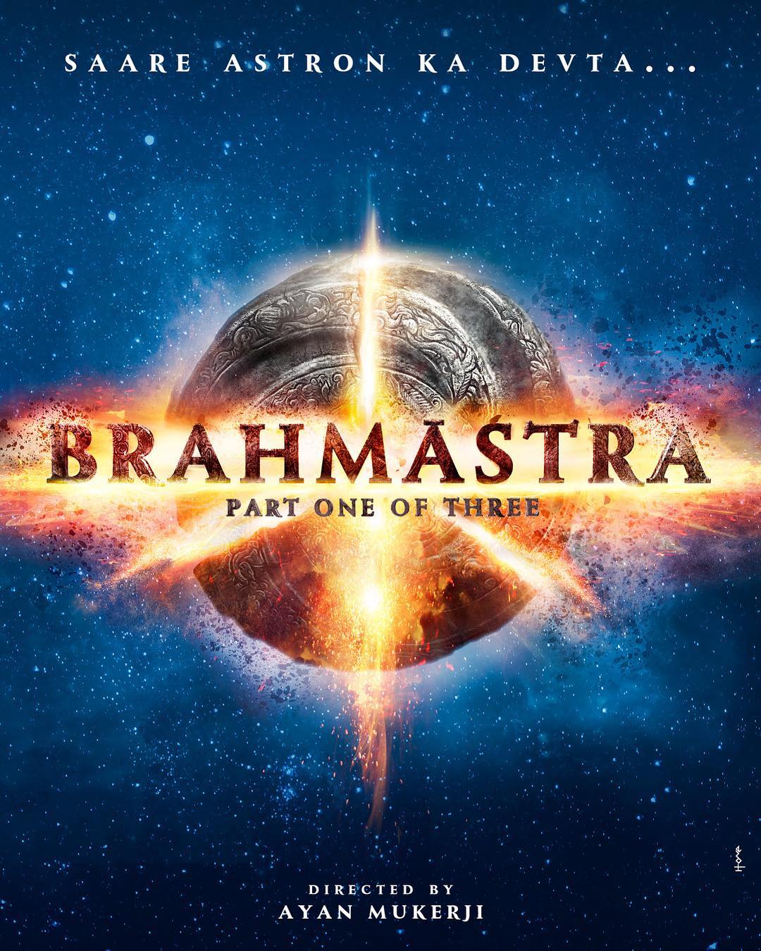 The first poster of Ayan Mukherji's 'Brahmastra'