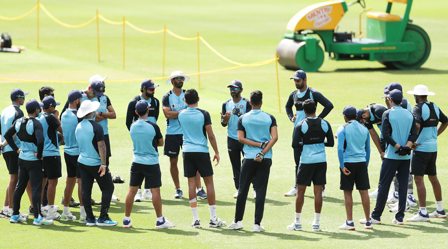 Team India getting into the groove ahead of the third AUSvIND Test in Sydney. 