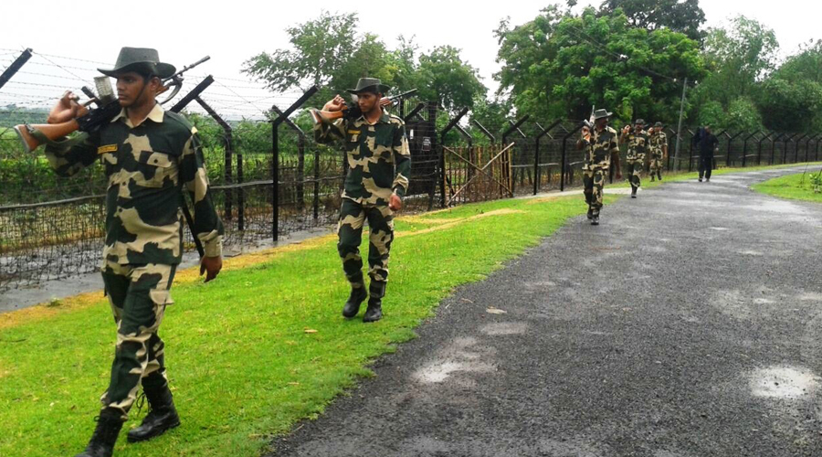 BSF boats for border vigil along Bangladesh border in north Bengal ...