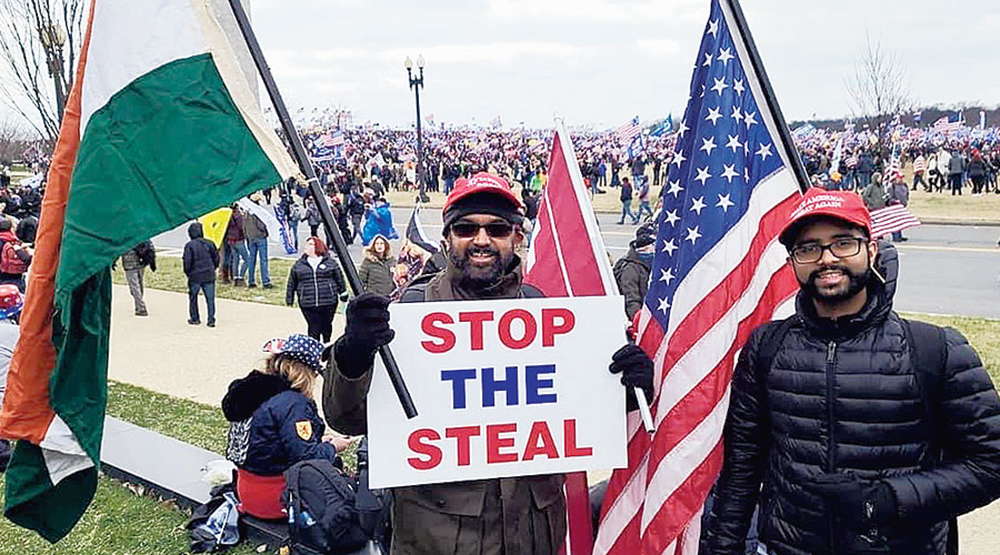 How Tricolour was dragged into Capitol frame - My only point was that Trump still enjoys enormous international backing, and he has many Indian fans- Xavier