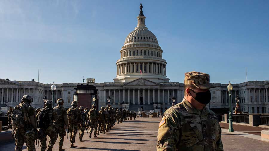 Capitol evokes memories of Baghdad’s Green Zone  -Trump impeachment, in Iraq setting