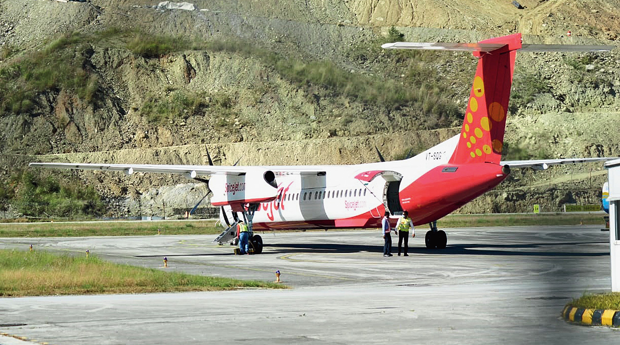 Flights resume at Pakyong Airport  - Fliers say they have enjoyed the trip