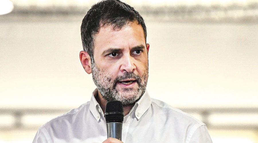 Rahul Gandhi: We will emerge from fire nicer, wiser - Telegraph India