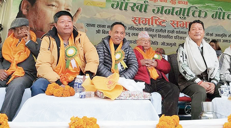 Bimal to people: Keep BJP off Hills- If Raju Bista comes to Darjeeling he will have to return, this is my word-Bimal.