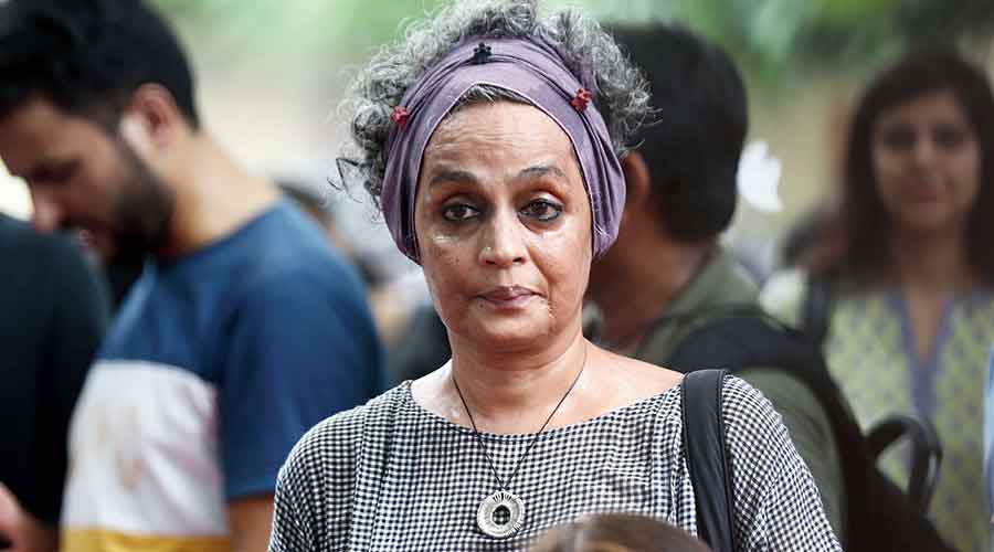 Arundhati Roy. 