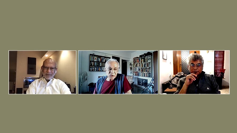 GREEN PANEL: Kunal Sen in Chicago, Dhritiman Chaterji in Goa and Suman Mukhopadhyay in Calcutta in conversation 