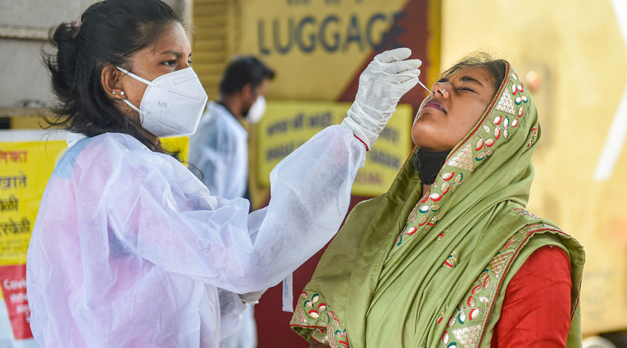 The state on Thursday tested swab samples of 64,119 residents and 0.03 per cent of them were found to be Covid positive. Of the over 3.46 lakh residents who have been infected by coronavirus in the state so far,