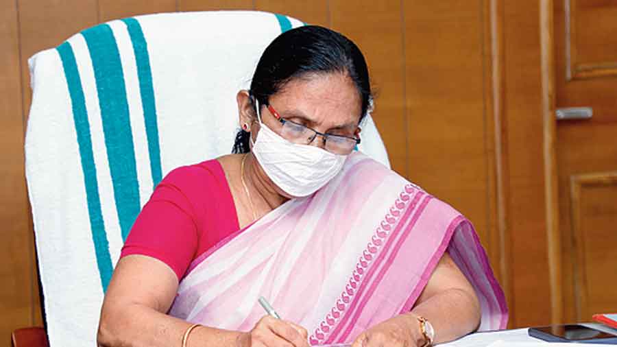 Kerala is already missing its ‘teacher’ who steered the health ministry till the Left Front decided to drop all ministers from the previous cabinet. The mark that KK Shailaja ‘Teacher’ left seems indelible; her successor in Veena George cannot keep up in spite of doing a decent job.