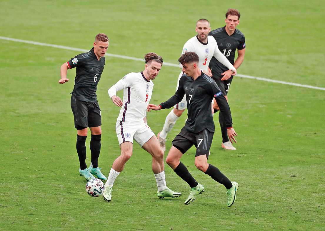 Can Jack Grealish (in white) work his magic?