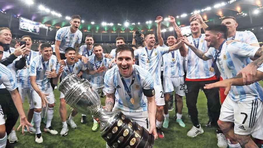 Messi Wins First Title With Argentina, Against Brazil in Copa América - The  New York Times