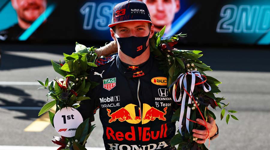 Formula 1  Max Verstappen wins F1 sprint race to put Red Bull on