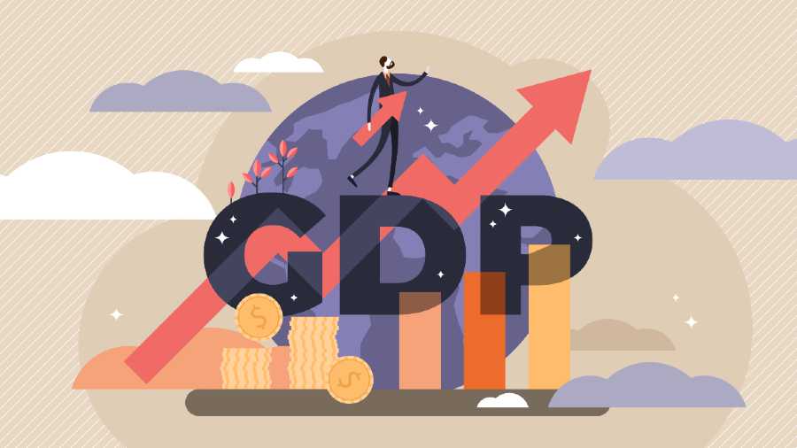 April-June: GDP grows at 13.5%