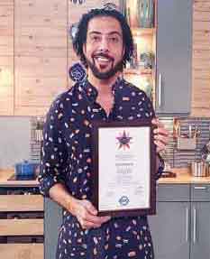 Chef Ranveer Brar received the fellowship