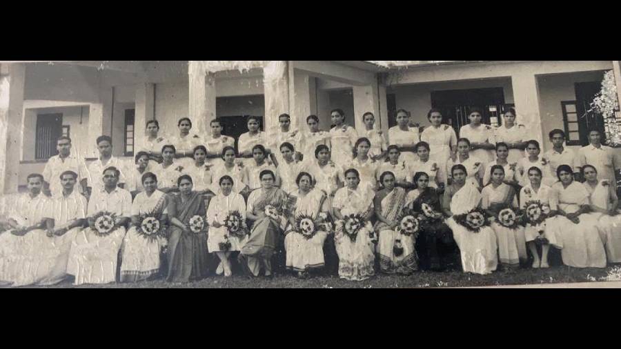Class of 1959 of The School of Nursing Trivandrum 