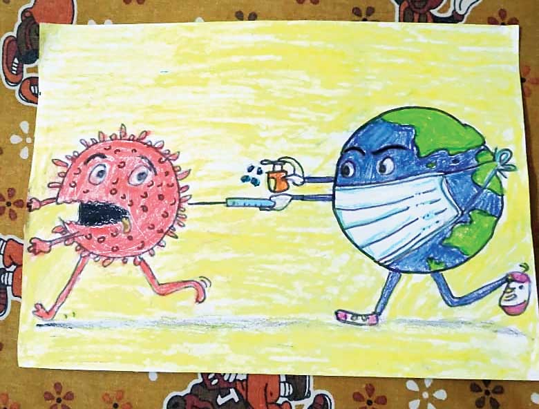 Anupriya Basu, 9 years, BD Block