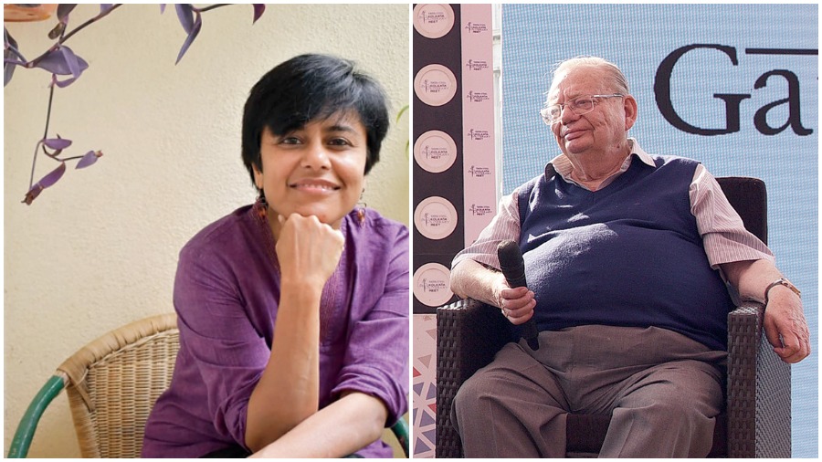 Roopa Pai and Ruskin Bond