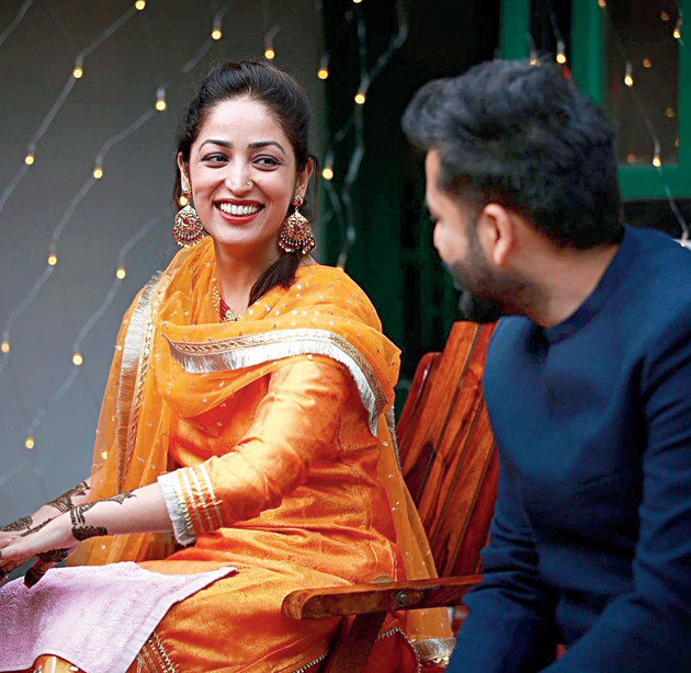 Yami Gautam shares picture of her intimate wedding ceremony - Telegraph ...