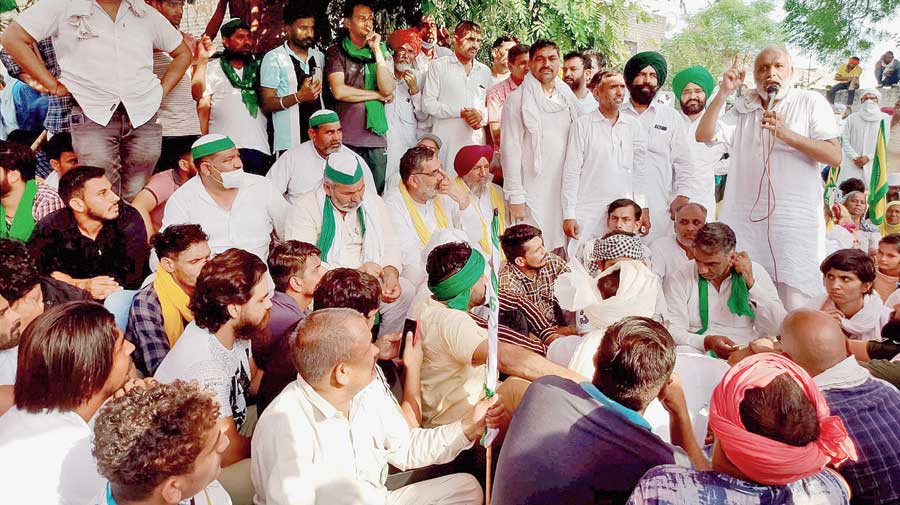  Morcha call for farmers to reach spot: Tohana police station in Haryana emerges as new rallying point in farmers' movement