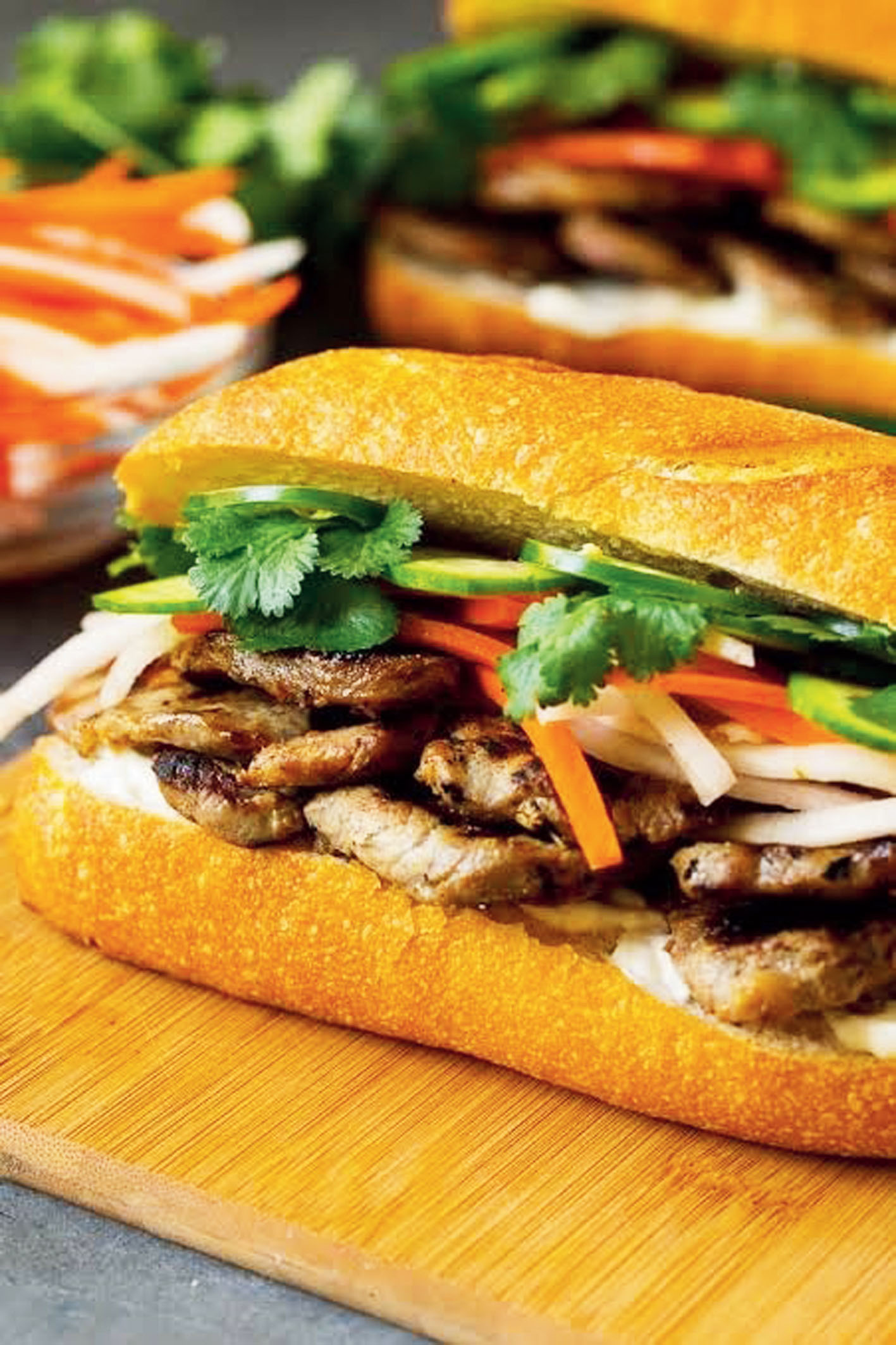 Vietnamese Banh Mi sandwich