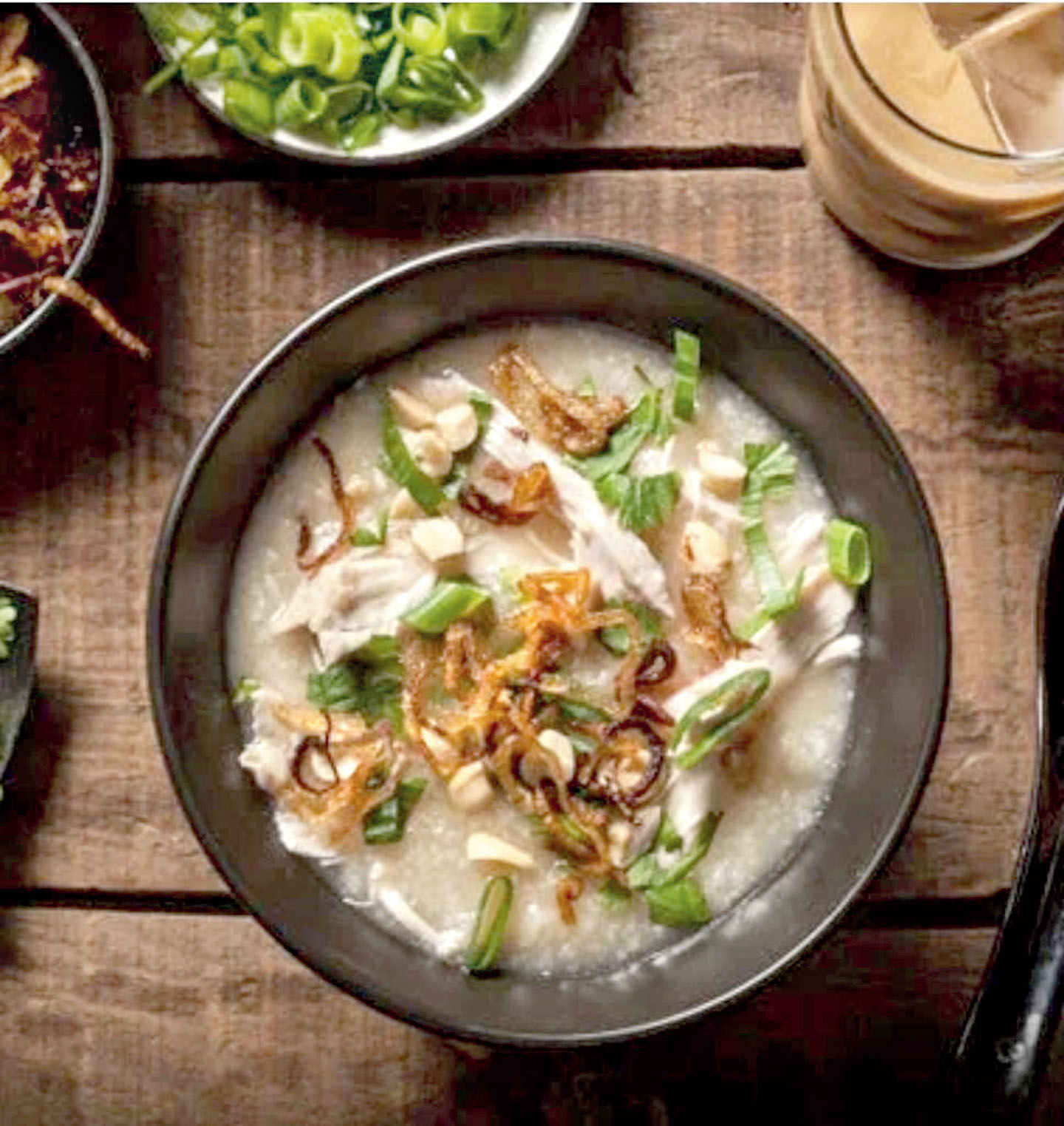 Chao Ga (Chicken Rice Porridge)