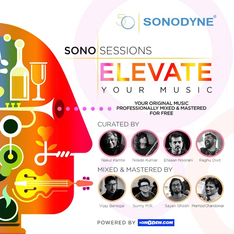 Calcutta’s very own Sonodyne, comes in with an initiative called “Elevate”, wherein it will produce 10 songs by independent artists and have them mixed and mastered by professionals.