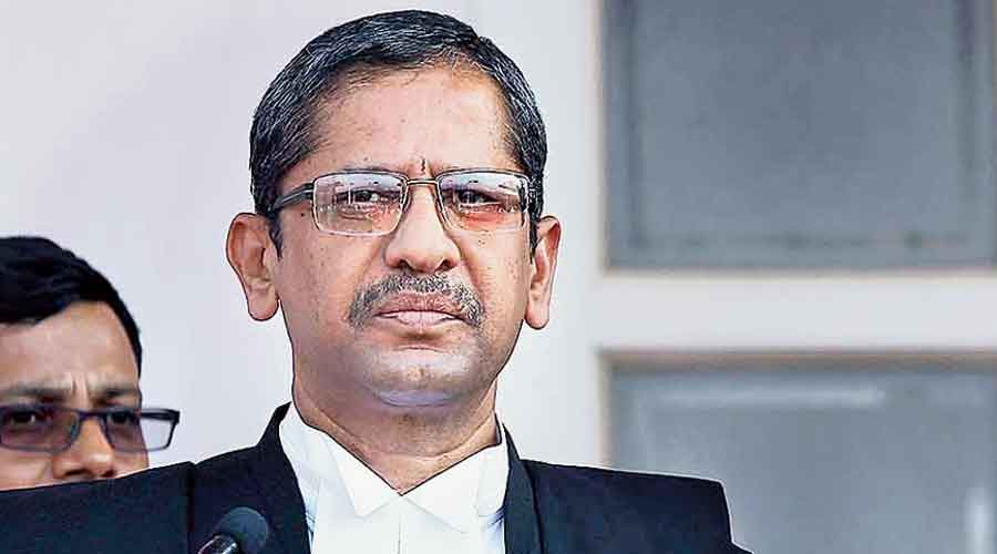 Justice N.V. Ramana Chief Justice of India N.V. Ramana asserts