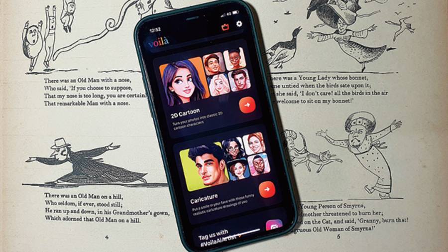 iPhone - Voila AI Artist gives users an animated look with a few clicks but  beware of privacy policies - Telegraph India