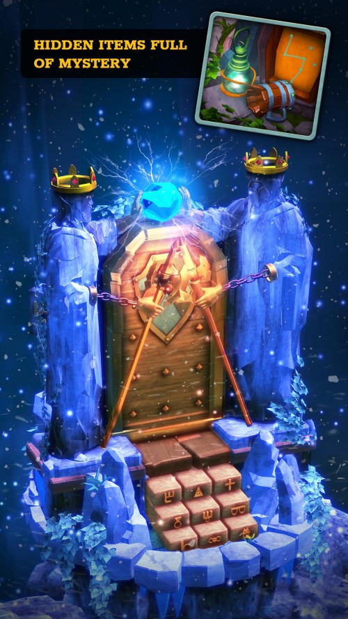 There are 18 doors that you have to unlock
