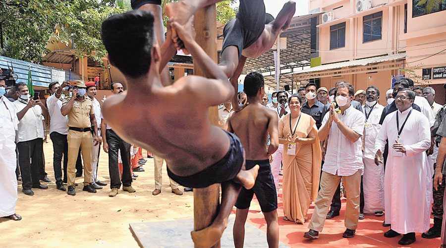 Students display skills at the school