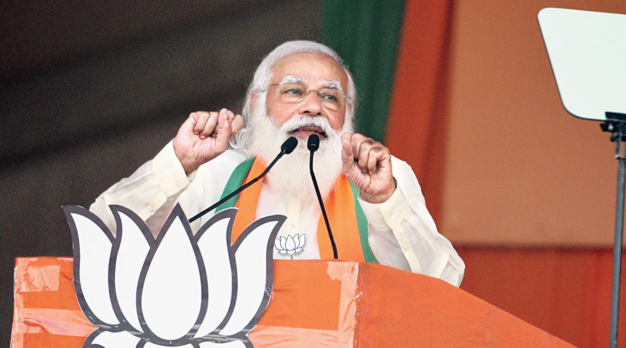    Prime Minister Modi plans three rallies this month in Bengal