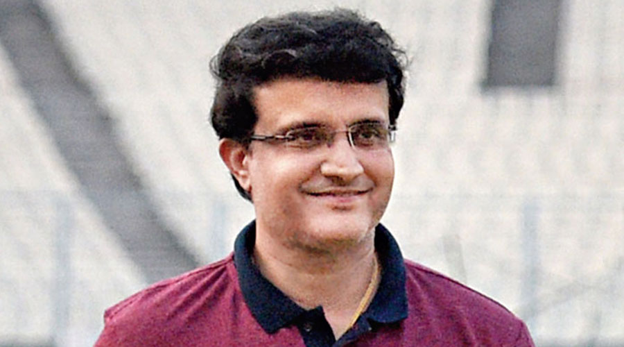 BCCI president Sourav Ganguly.