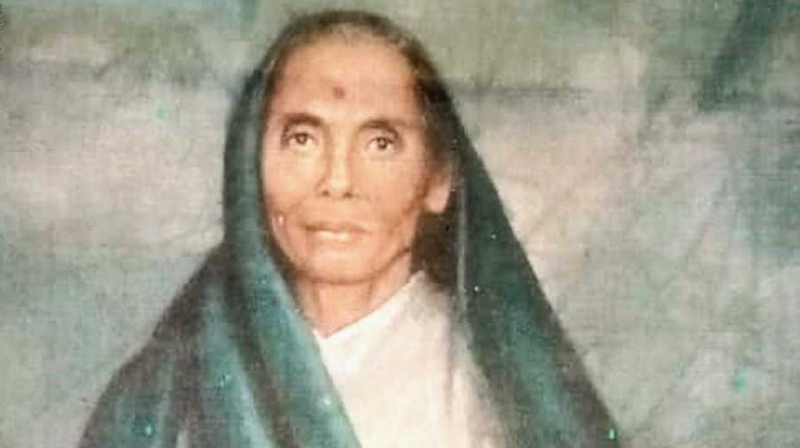 Gangamaya Biswakarma, who was killed in the 1986 statehood agitation  in Kalimpong