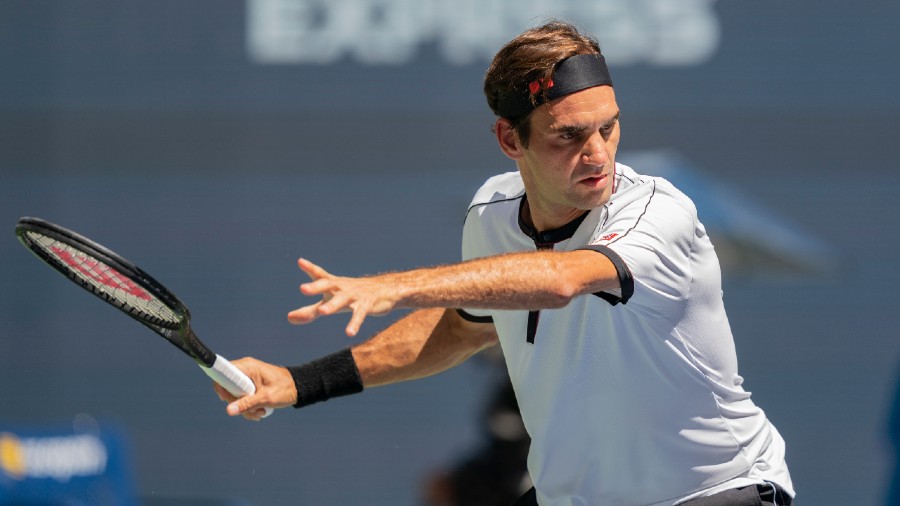 Federer won his third round match at the French Open on Saturday.