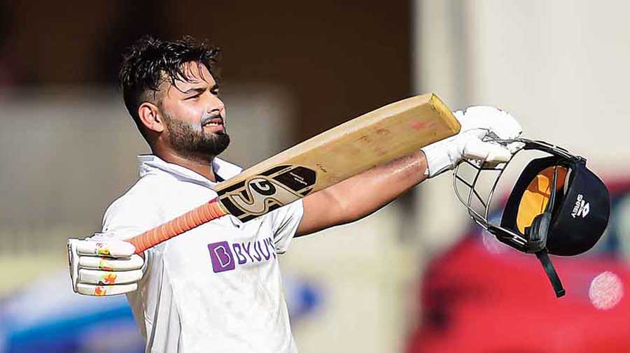 Rishabh Pant&#39;s feat of a lifetime in three Tests - Telegraph India