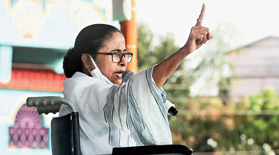  Mamata accuses Amit Shah of conspiring against her - She linked Shah’s alleged actions to the BJP’s perceived failure to get adequate crowds at the party’s campaign rallies in Bengal