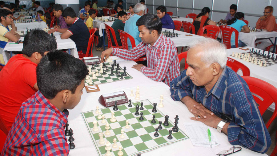 A chess tournament in Jamshedpur.