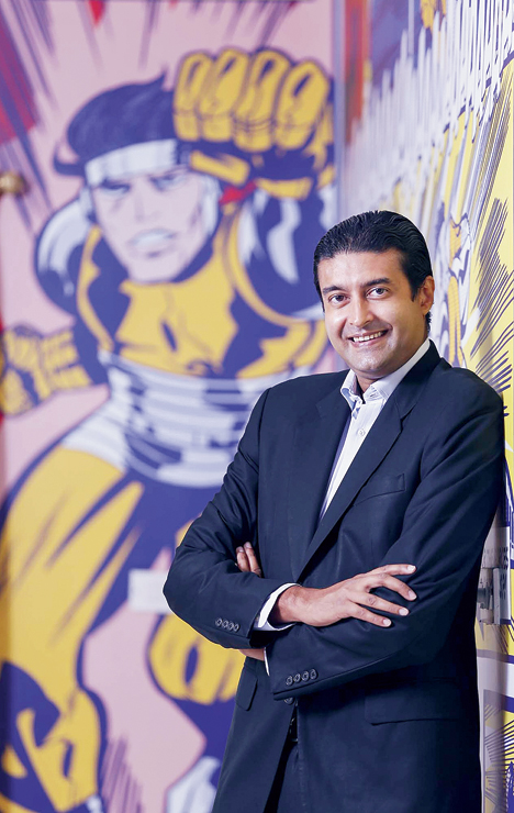 Sharad Devarajan, co-founder and CEO of Graphic India