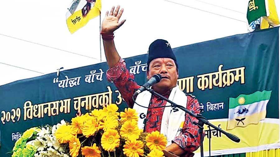    Electoral loyalties change contours in hills- Bimal Gurung names trio, calls to save regionalism