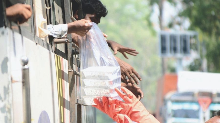 Durga Soren bus stop, Ranchi.